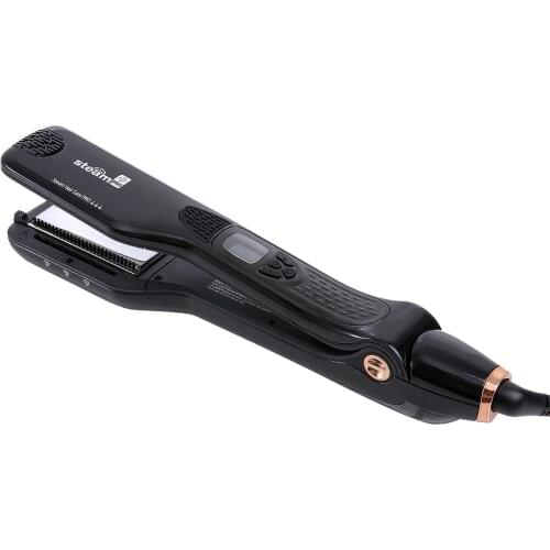 Professional Hair Straightening Flat Iron Steamer Hair Straightener Brush with Spray Ceramic Tourmaline Fast Hair Styling Tools