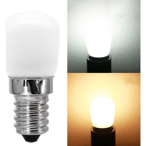 1PC E14 LED Fridge Light Bulb Lighting Accessories 220V 2W Refrigerator Bulb LED Lamp Screw Bulb Energy Saving Lights