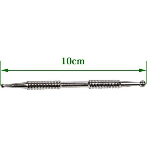 Free Shipping Double heads microprobe detection pen detector for acupuncture massage ear probe pen Acupuncture Massage Tool