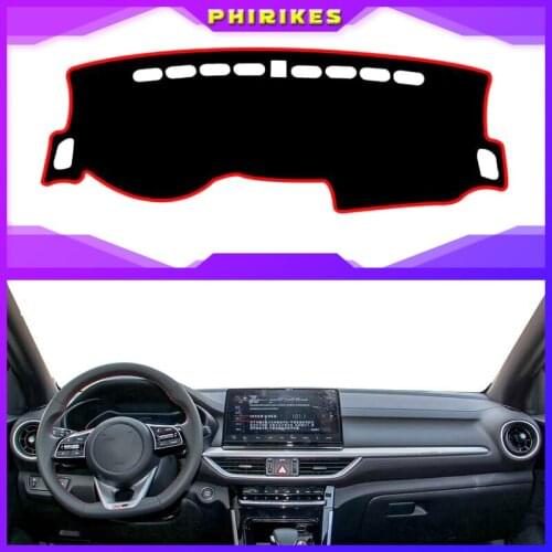 Car Dashboard Cover Mat Pad Sun Shade Instrument Protective Dashmat Dash Carpet Accessories For Kia Forte Cerato K3 2019 2020