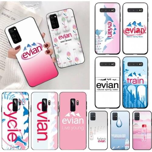 HOTCASHOP France Brand Evian Water Phone Case for Samsung S20 plus Ultra S6 S7 edge S8 S9 plus S10 5G lite 2020