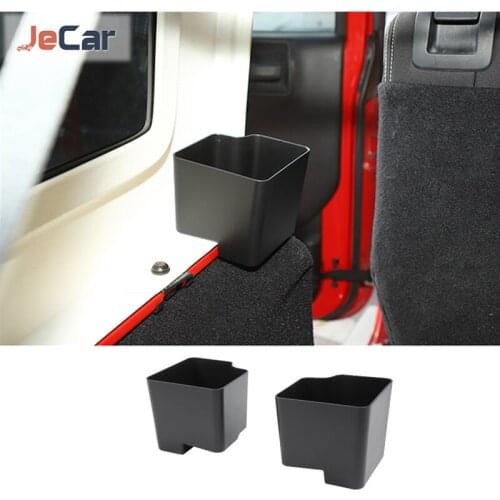 Stowing Tidying Rear Seat Storage Box Organizer For Wrangler JK 2007-2017 Interior Accessories Container Holder