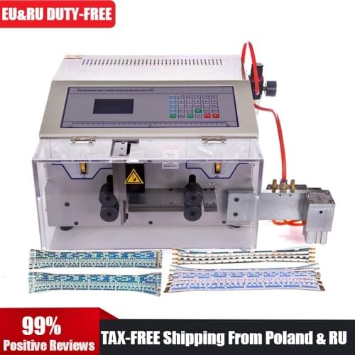 SWT508 PX2 Flat Cable Peeling Machine Computer Automatic Wire Stripping Bending Machine Compatible with Flex Flat Cable 2-12P