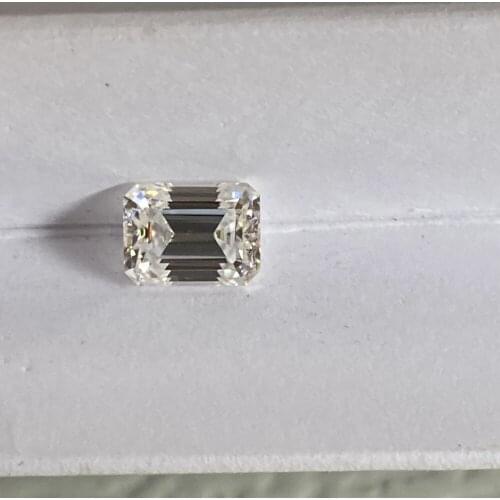 Meisidian 4*6mm 9*11mm Emerald Cut VVS1 D Moissanite Diamond Loose Synthetic Stones For Rings
