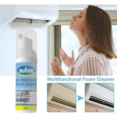 30ml/100ml Air Conditioner Cleaner Multi-Purposes Foaming Sprayer Coil Condenser Cleaning Leaner Dust Household Cleaner tools