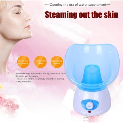 Facial Face Steamer Deep Cleanser Mist Steam Sprayer Electric Spa Skin Vaporizer Promote Blood Circulation Skin Beauty Tools