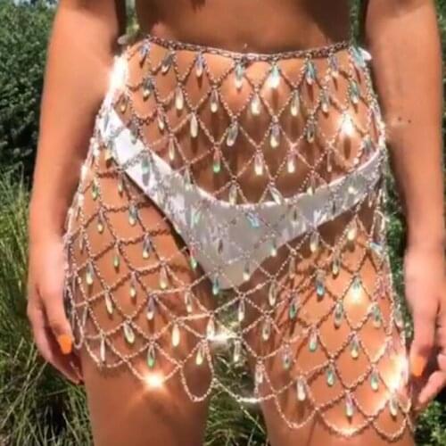 Sexy Women luxury Gold chain waist belt long Fringe tassel dress Fashion belt hip hop straps female belt femme accessories