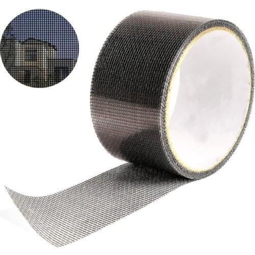 Window Net Anti-mosquito Mesh Sticky Wires Patch Repair Tape new Screen Window Door Mosquito Netting Patch Repair Broken Hole