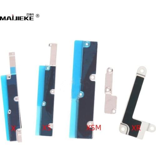 2PCS For iPhone 11 pro max X XS MAX XR 6 6s 7 8 plus 5 5s battery dock charger small parts metal iron bracket Shield Plate