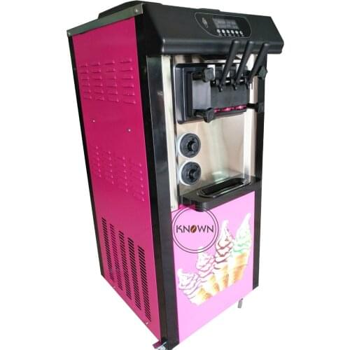 20L/H Soft ice cream machine commercial ice cream maker with airpump precool R401A refrigerant