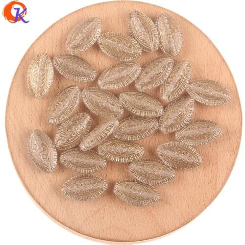 Cordial Design 11x19mm 750pcs Jewelry Accessories/Clear Antique Beads/Oval Shape/Acrylic Beads/Jewelry Making/Earring Findings