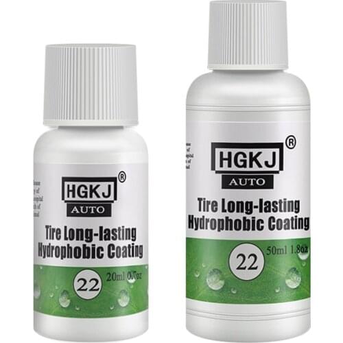 Car Accessories Car Cleaning Car Wax Car Styling HGKJ-AUTO-22 Tire coating 20/50ml Tire Long-lasting Hydrophobic Coating TSLM1