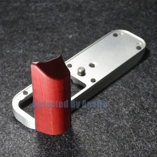 Wooden Wood Hand Grip W Quick Release Plate Vertical Bracket For Fuji X100F XT20 XT30 FUJIFILM X 100F