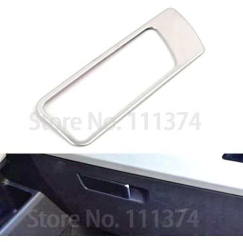 Chrome Glove Storage Box Lock Switch Trim for Geely Atlas Emgrand NL-3 Proton X70 Trim Decoration Accessories