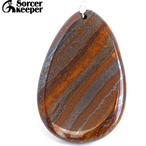 Real Female Natural Crystal Bijoux Femme Choker Necklaces Pendants Hand Made Iron Tiger Eye Stone Beads For Jewelry Making BA866