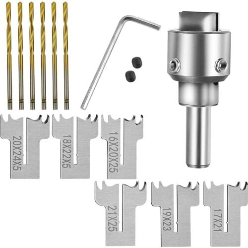 New 13 Pcs Ring Drill Bit Set, Wood Ring Drill Bit Wooden Ring Maker Steel Wood Bead Drill Bit for DIY Rings Making Jewelry