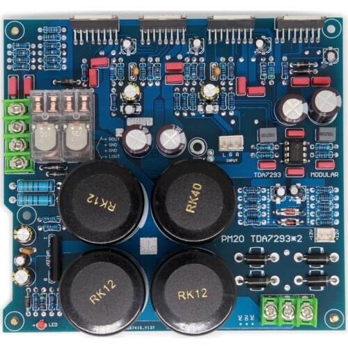 Latest Lk140 TDA7293 two parallel 130W + 130W hifi stereo power amplifier board