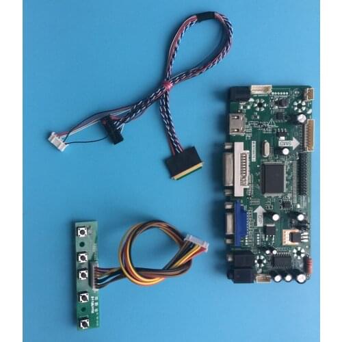 For CLAA133WA01A Panel 13.3" Controller board 1366X768 LCD monitor LED display kit 40pin Screen VGA DIY HDMI M.NT68676 DVI