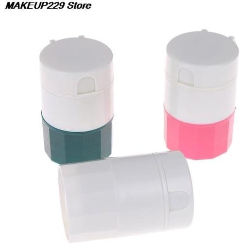 Portable 4 in 1 4 Layer Powder Tablet Grinder Powder Pill Cutter Medicine Splitter Box Storage Crusher