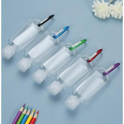 30ml flip top bottle Travel Portable Flip-Top Bottle Refillable Hand Sanitizer Perfume Containers Reusable Empty Bottle With