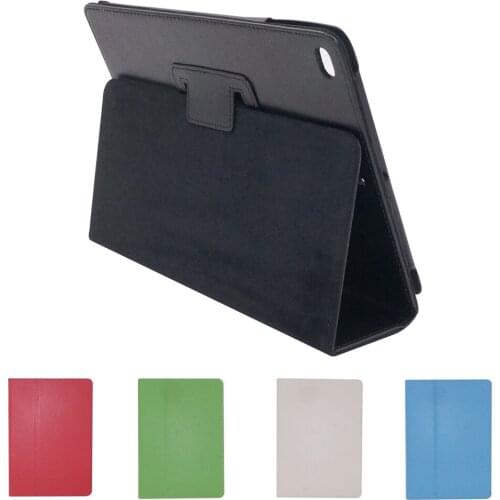 QUWIND 2 Section Foldable Litchi Pattern Protective Case for iPad Mini 1 2 3 iPad 2 3 4