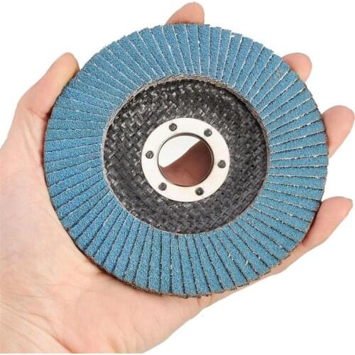 40/60/80/120 Grit Grinding Wheels Flap Discs 115mm 4.5" Angle Grinder Sanding Discs Metal Plastic Wood Abrasive Tool Sand Paper