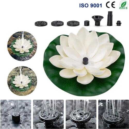 Solar Fountain Floating Fountain Garden Fountain Pool