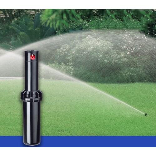 Lawn Sprinkler High Pressure 360 Degrees Rotating Watering Pop-up Spray Head Sprinkler 5.0-15.2 Meter R Garden Sprayer Buried