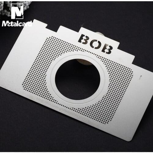 Stainless steel business card custom metal business card