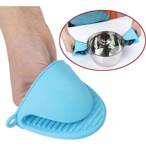 1pcs Useful Candy Colors Kitchen Cooking Microwave Oven Mitt Insulated Non-slip Glove