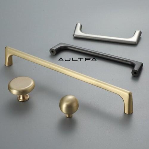 50Pcs Fashion Modern Simple Kitchen Cupboard Cabinet Handles Door Drawer Knobs Furniture Handle Hardware American Style