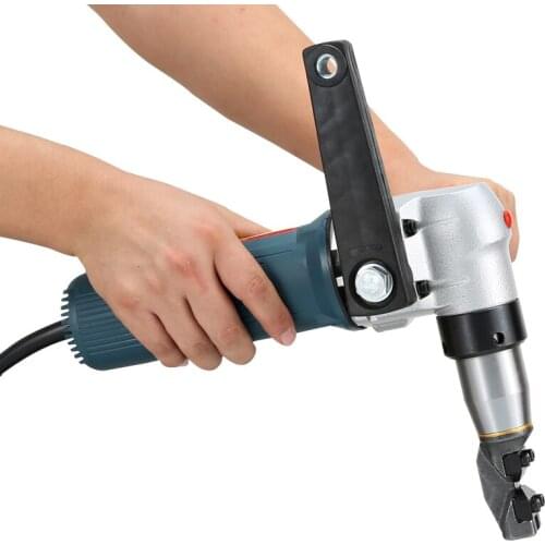 5050 Electric Punching Shear Sheet Metal Cutter Cut Stainless Steel Sheet Metal Curve Cutter Electric Punching YT-200E