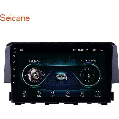 Seicane Android 8.1 2din Car Radio Stereo Video Player For Honda Civic 2016 support Carplay DVR OBD Rearview camera SWC Wifi