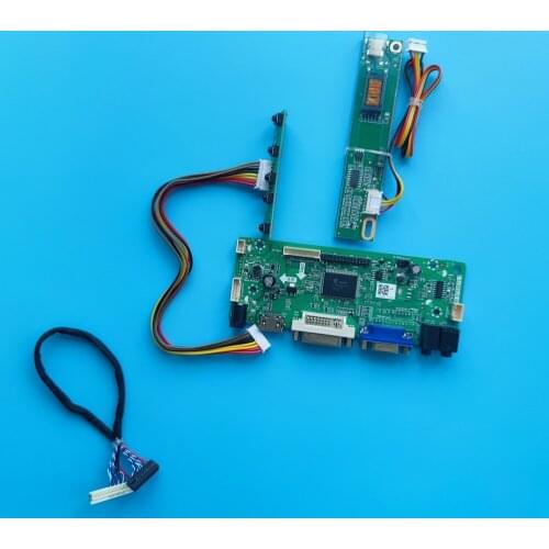 Kit for B170PW03 V1/V0/V2/V3/V4 Controller board Display Panel VGA Signal 30pin 1 lamps LVDS 1440×900 17" DVI HDMI-compatible