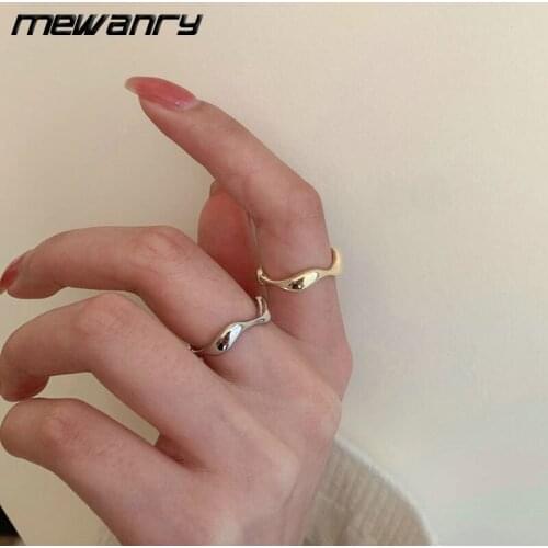 Mewanry Women's Gold Rings