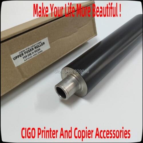 Heater Roller For Ricoh Aficio 1050 1085 1105 2105 2090 850 Printer,For IBM Infoprint 2085 2090ES 2105 2105ES Upper Fuser Roller