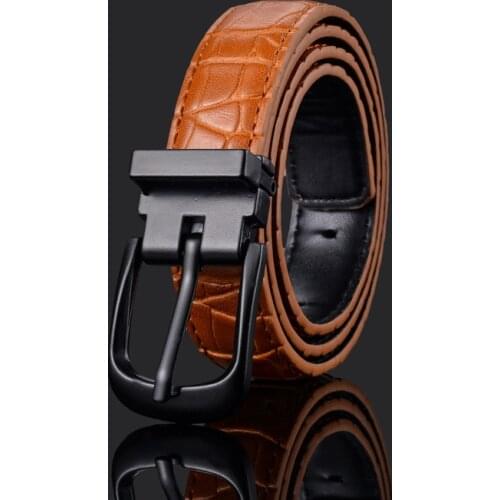 Waist Art Designer Kids Hight Quality Fashion Pu Leather Strap Boys/girls Pin Buckle Pants Belt Formal Wedding Suit Jeans Belts