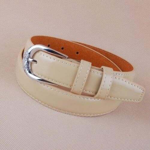 Womens strap casual all-match Women brief PU leather belt strap pure color belts Top quality PIN BUCKLE jean waist casual belts