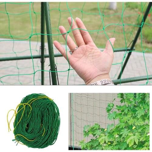 Plant Trellis Netting Heavy-Duty Polyester Plant Support Vine Climbing Hydroponics Garden Net Accessories Multi Use Polyester
