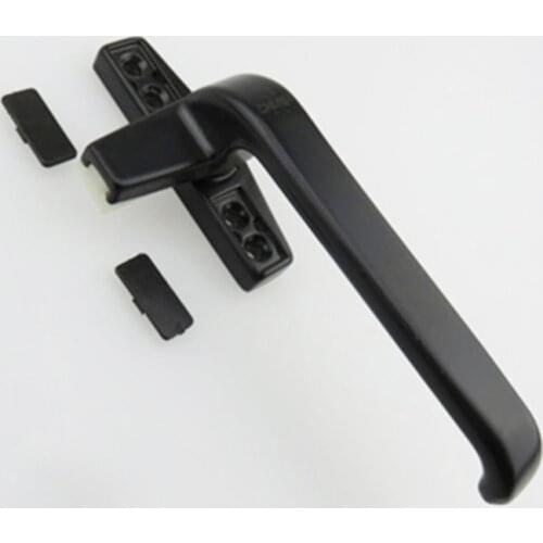 Thickened plastic steel door and window handle with lock For Double Glazing Aluminum alloy door handle window handle latch locks