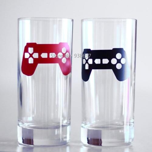 48 pcs/set Game Controller Art Stickers For Video Game Party Decorations Removable Cup Lables Invitation Seal Decals ZB179