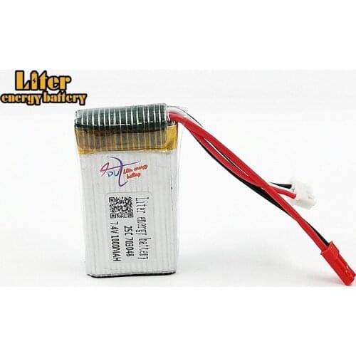 7.4V 1000mAh WLtoys V262 V333 V666 RC Quadcopter Spare Parts Battery V262-15 703048 25c