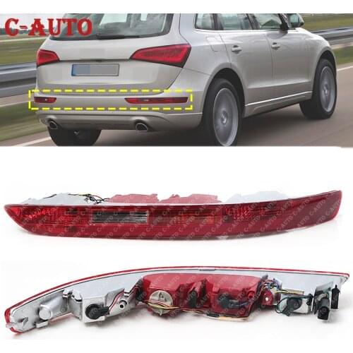 Car With bulbs Rear bumper light high quality Tail Lamp Cover brake light For Audi Q5 2009-2016 8R0945095 8R0945096 Accessories