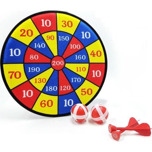 NEW Dart Board With Cloth Safety Sticky Balls Darts Throwing Toy For Children Sport Toys 1 Dartboard2 Ball 2 Darts 20/36CM