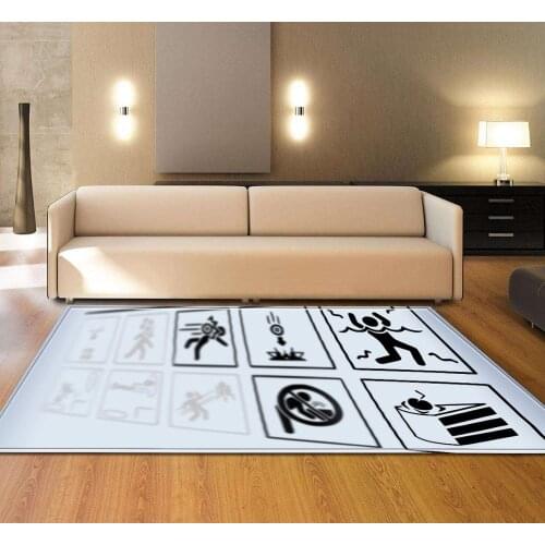 Interesting bedroom Carpets for living room Rug Child Room Computer Chair floor Mat carpet bath Anti-slip Rugs Household Decor