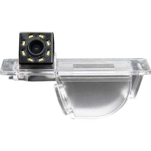 HD 720p Rear Camera Reversing Backup Camera Rearview License Plate Parking Camera for Skoda Rapid VW Jetta Santana 2013 -2015