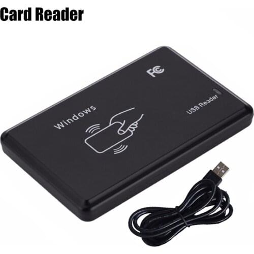 Card Reader USB Hub, Work Dedicated Plug And Play USB Port, ID Card Reader, Smart Card, Card Reader Android Card Reader (Black)