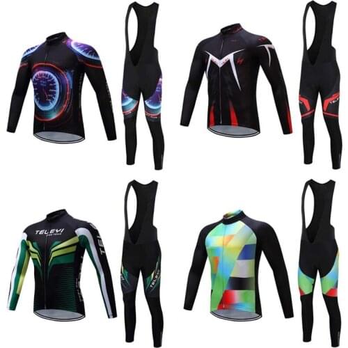 Mens Cycling Jersey Set 2021 Lycra Road Bike Clothing Male Bicycle Clothes Mtb Sport Dress Pro Team Uniform BIB Pants Suit Wear