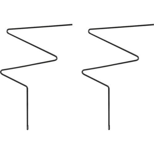 Vine Plant Metal Support Holder Planting Climbing Plants Rack 2pcs 16 Inch Black Graden Supplies Iron Garden Trellis