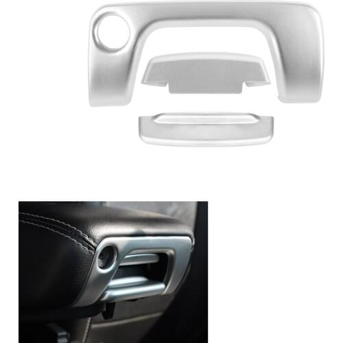 For Jeep JT Gladiator 2018+ Car Armrest Storage Box Switch Bezel Cover Stickers Interior Car Accessories Styling